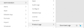 download logs