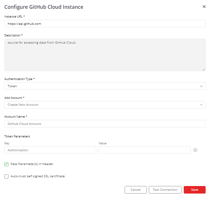 GitHub cloud configure
